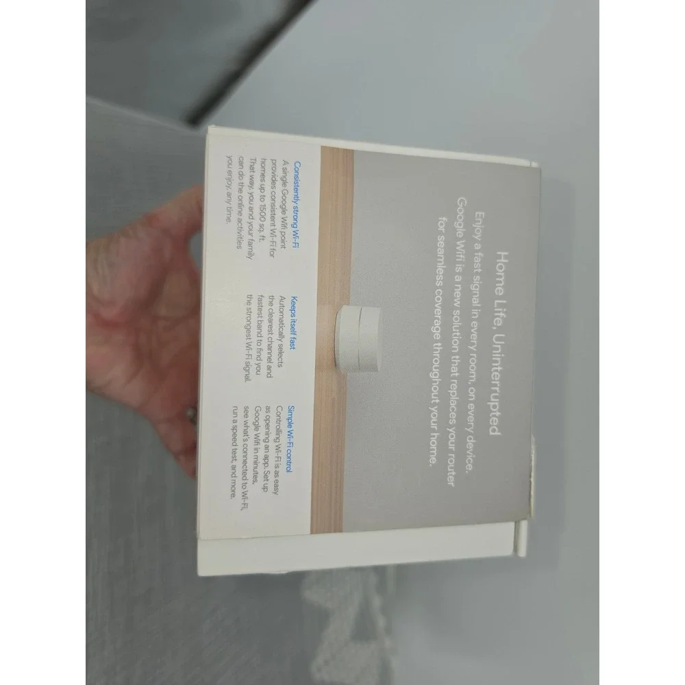 Google Wifi AC1200 Mesh Router White GA00157-US Model AC-1304 Single Point